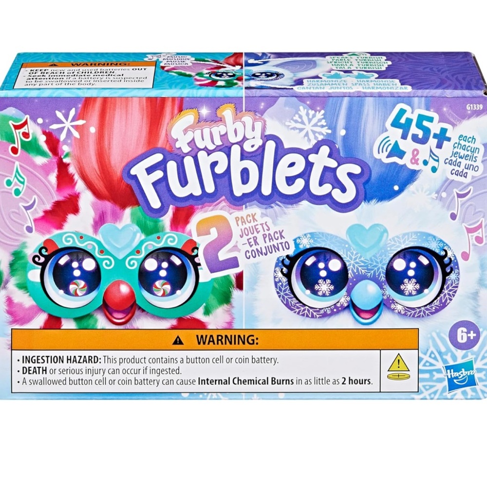 Hasbro Furby Furblets 2-Pack - Red and Blue